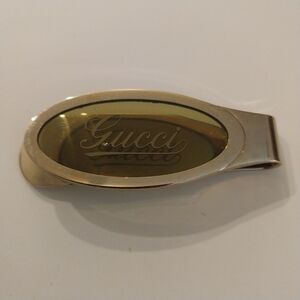 Gucci gold Money Clip